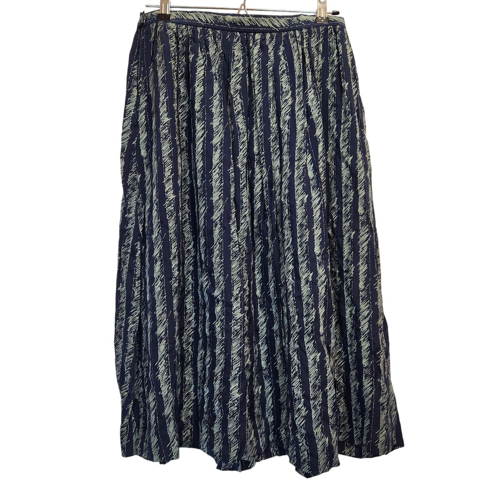 Joseph Picone Vintage‎ 100% Pure Silk Woman Skirt Size 14